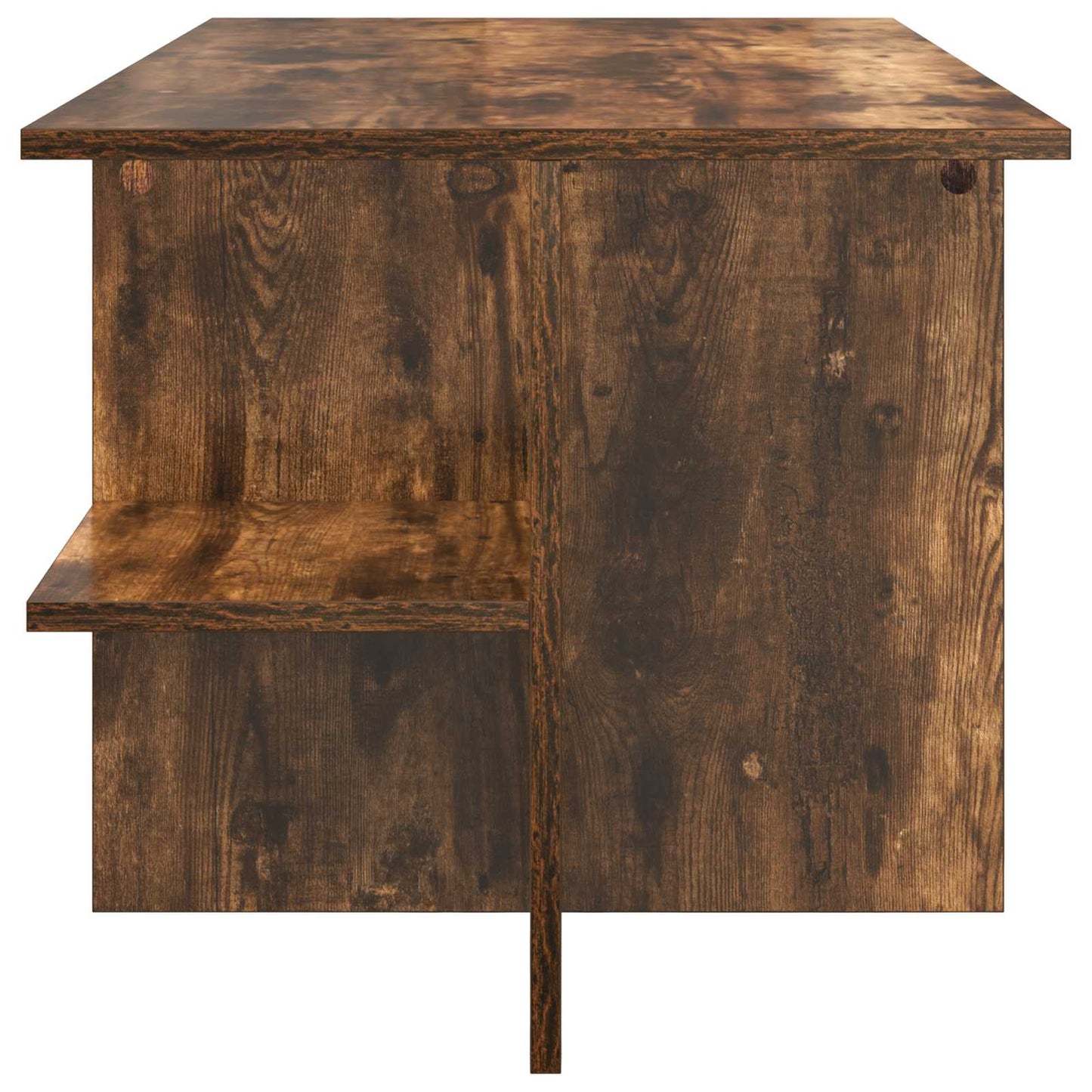 Kaffebord Røkt Eik 87 x 50 x 45 cm Konstruert tre