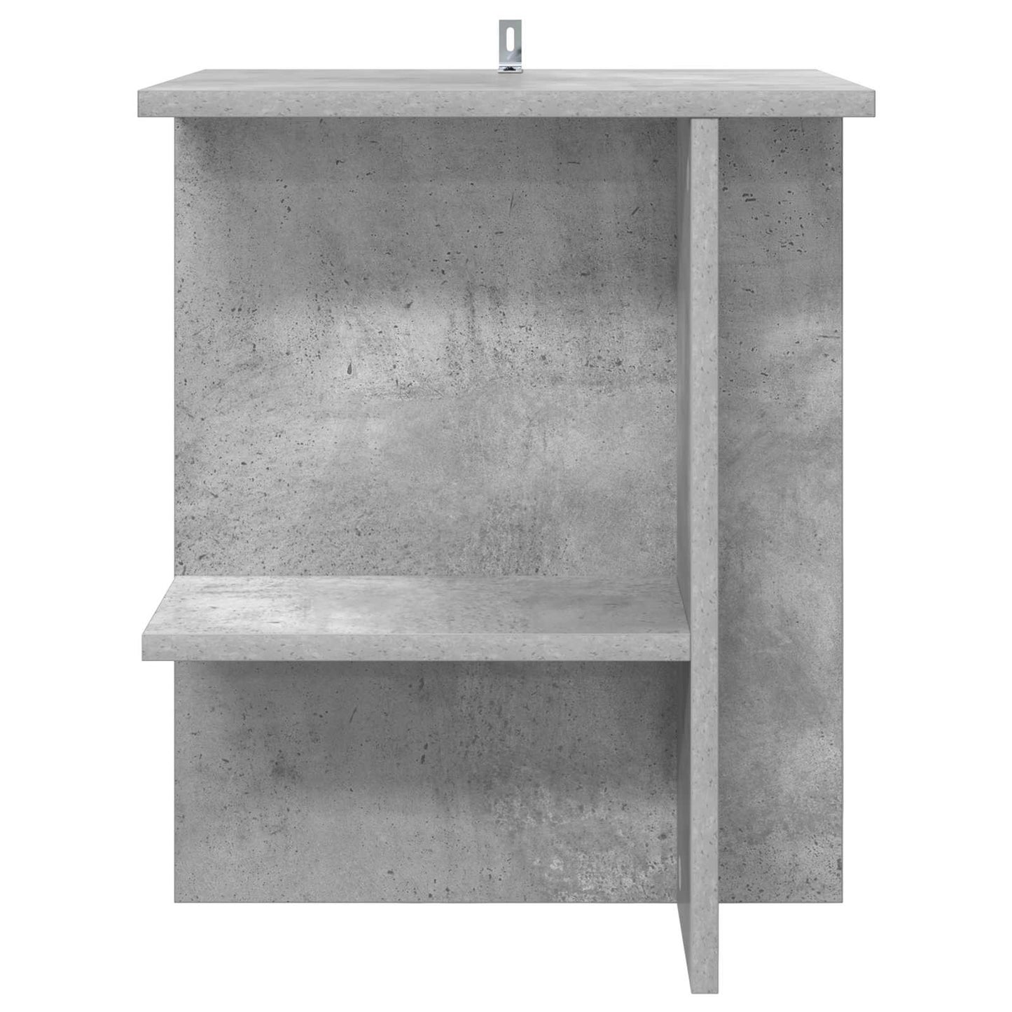 Kaffebord 2 pcs Betonggrå 40 x 30 x 49 cm Konstruert tre