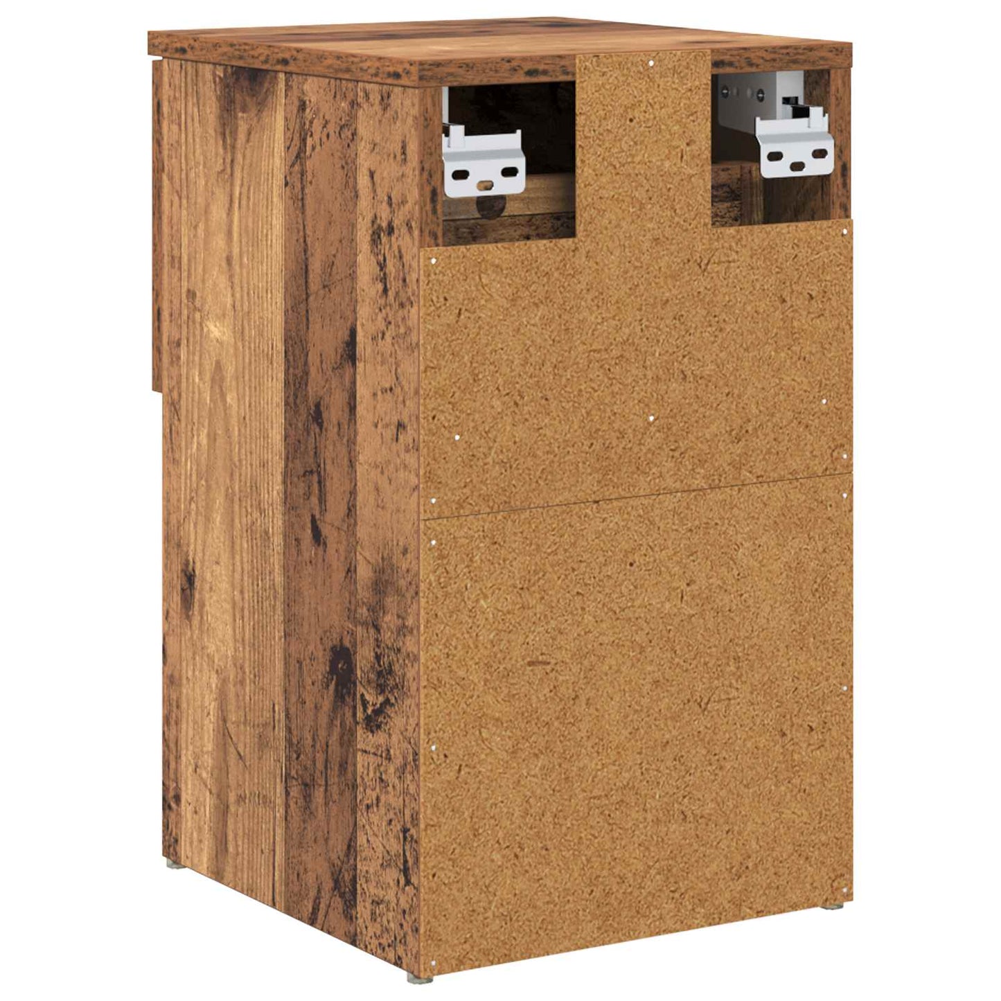 Sengeskap 2 pcs Gammelt tre 29 x 31,5 x 49 cm Konstruert tre
