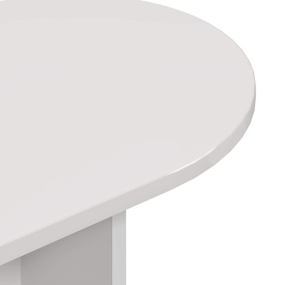 Konsollbord Høgglans hvit 100 x 39,5 x 75 cm Konstruert tre