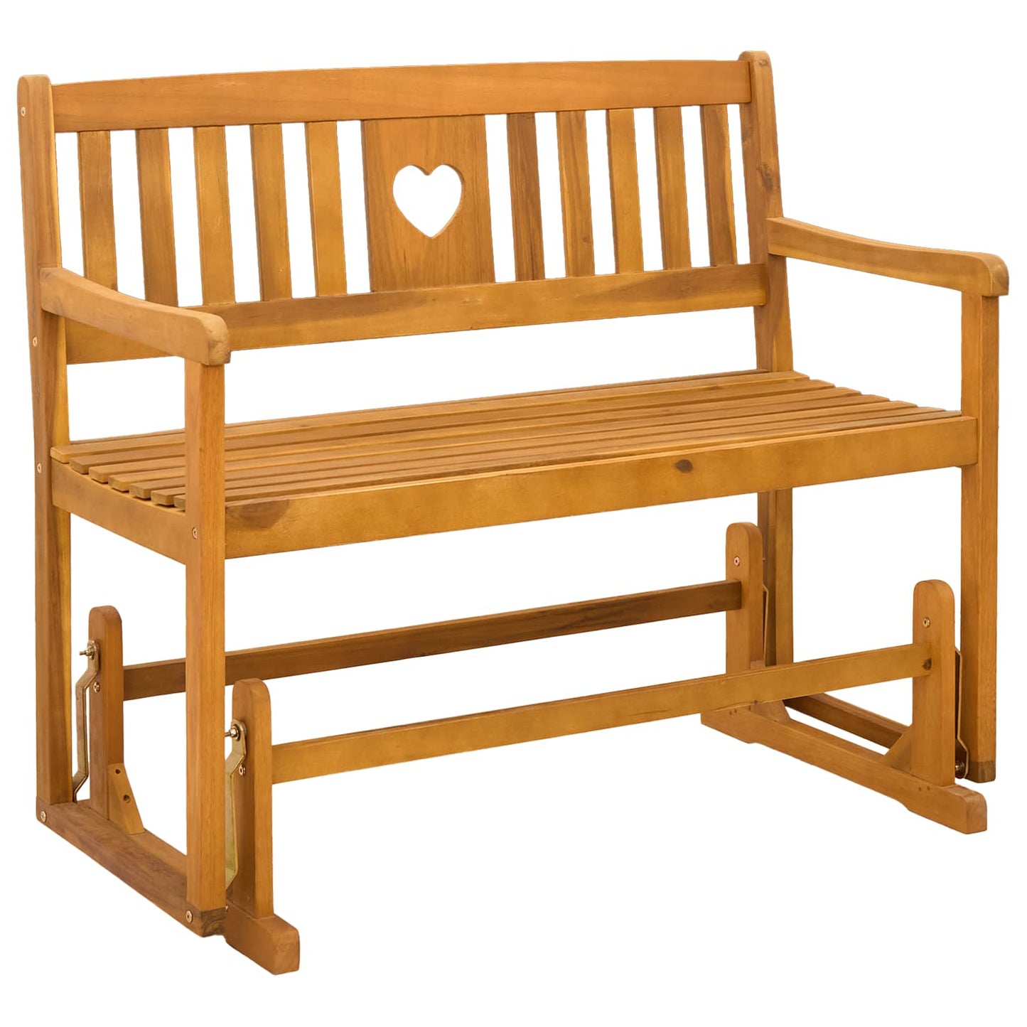 Hage Gleiter Benk Naturlig 110 x 59 x 97 cm Solid akasietre