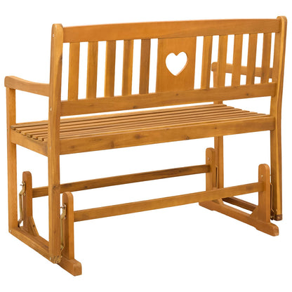 Hage Gleiter Benk Naturlig 110 x 59 x 97 cm Solid akasietre