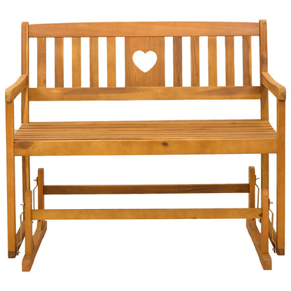 Hage Gleiter Benk Naturlig 110 x 59 x 97 cm Solid akasietre