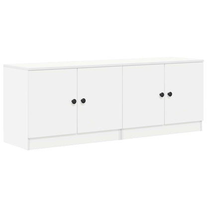 Sengeskap med lagring 2 pcs Hvit 66 x 35 x 48 cm Konstruert tre