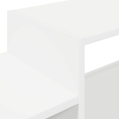 Vegghengt TV-skap Veggmontert Hvit 180 x 28 x 21 cm
