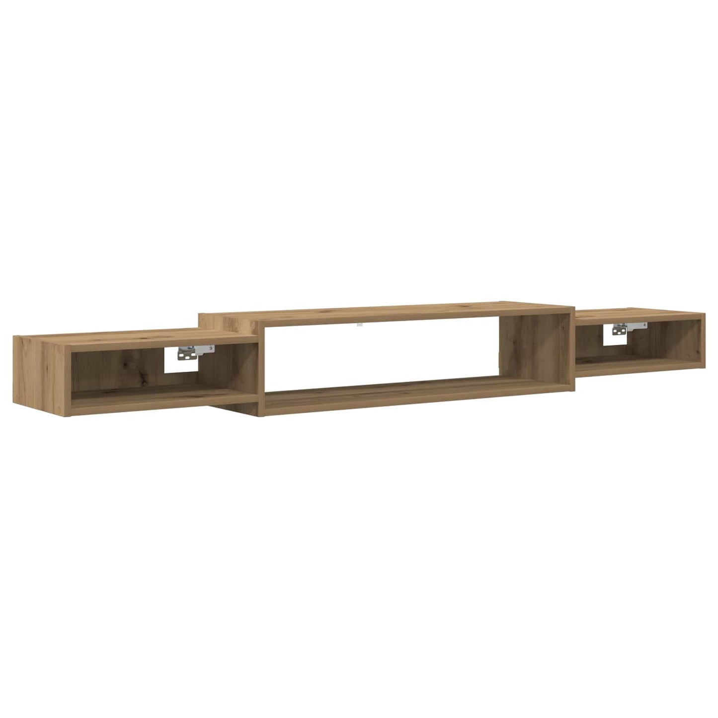 Vegghengt TV-skap Veggmontert Artisan eik 180 x 28 x 21 cm