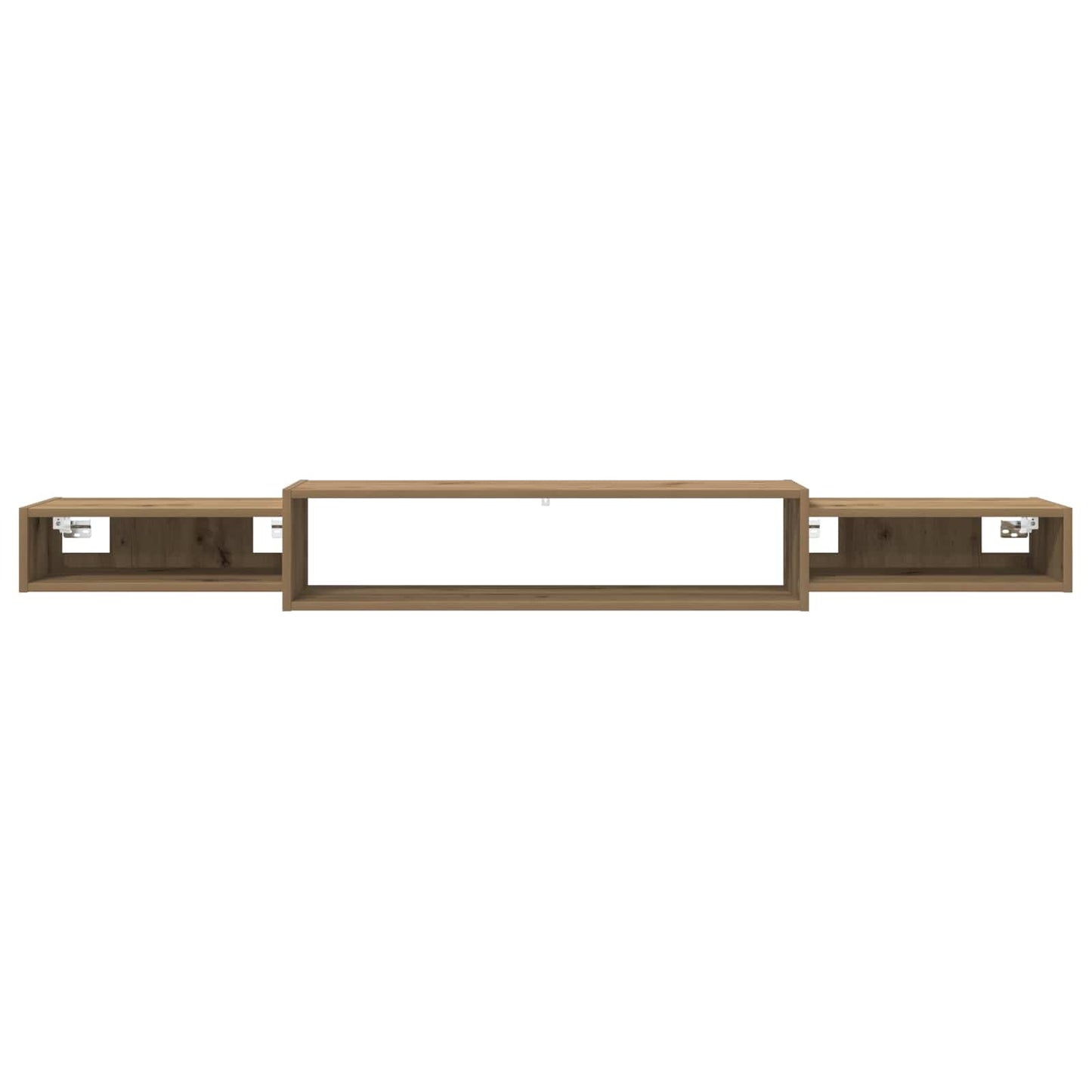 Vegghengt TV-skap Veggmontert Artisan eik 180 x 28 x 21 cm