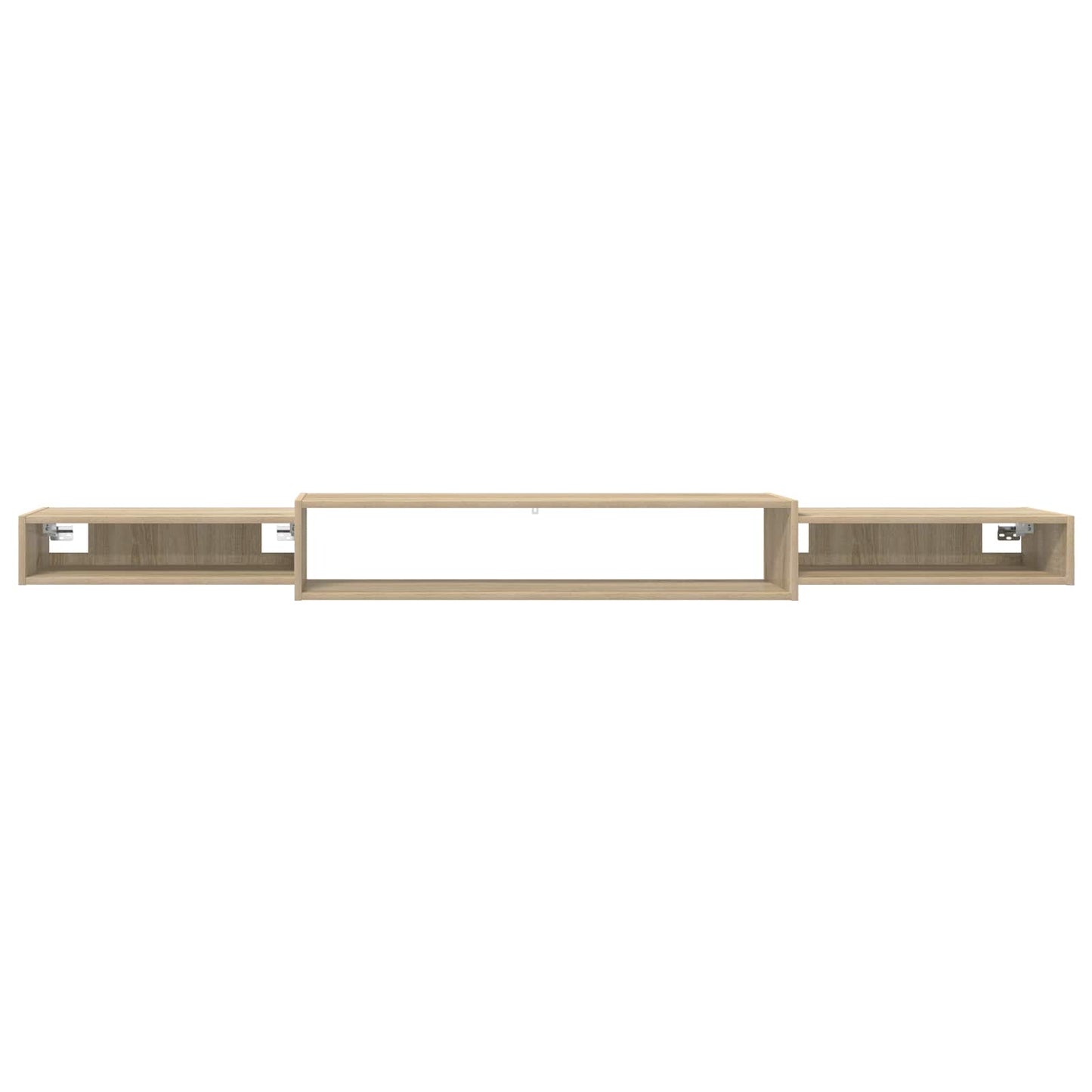 Vegghengt TV-skap Veggmontert Sonoma eik 220 x 28 x 21 cm