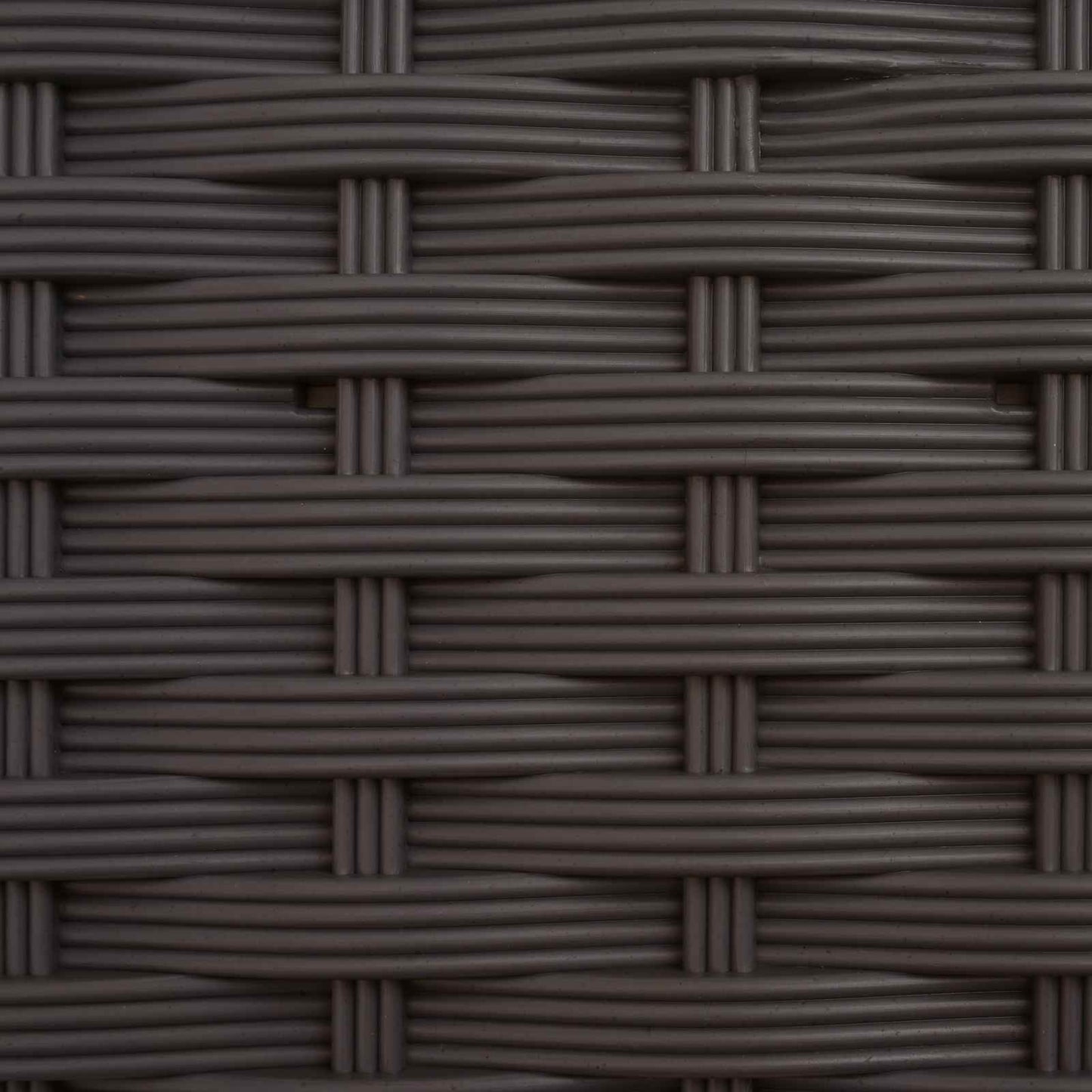 Hevet Bed med Trellis og Tak Brun 203,5 x 40 x 125 cm PP