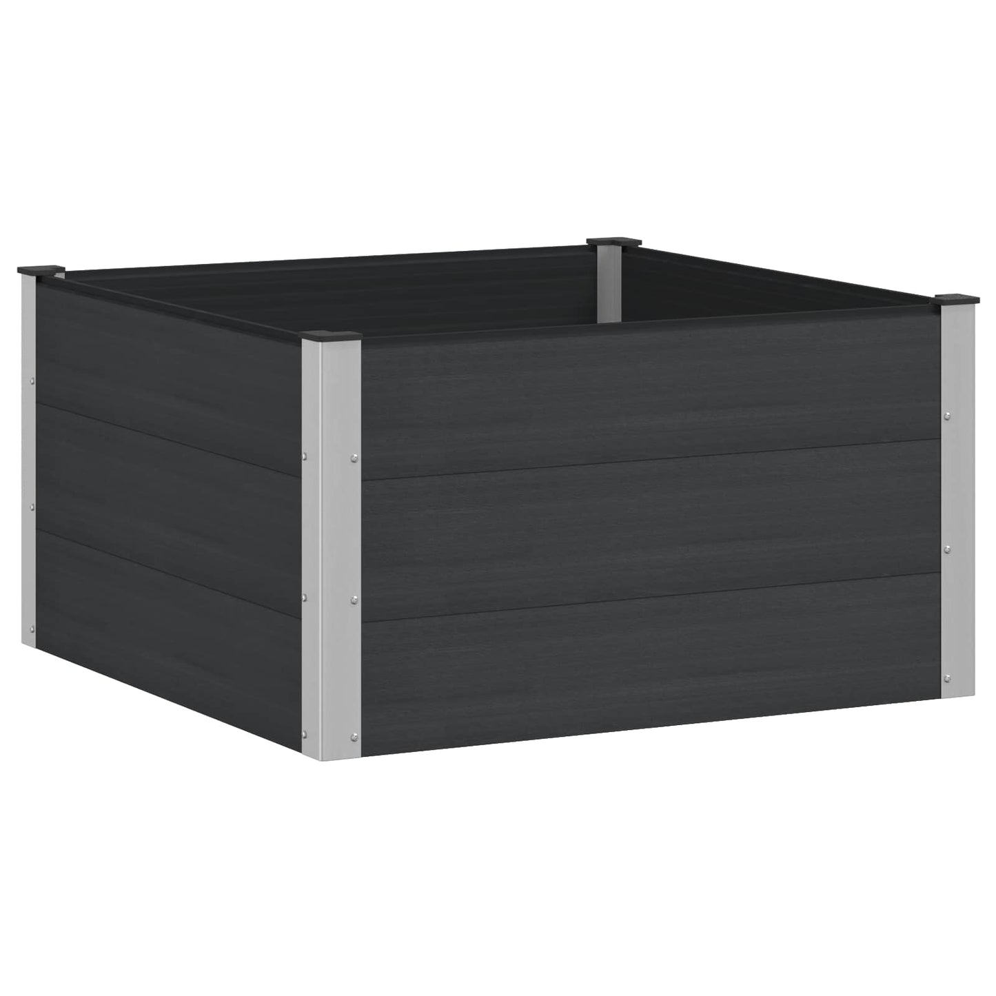 Høybed Svart 100 x 100 x 54 cm