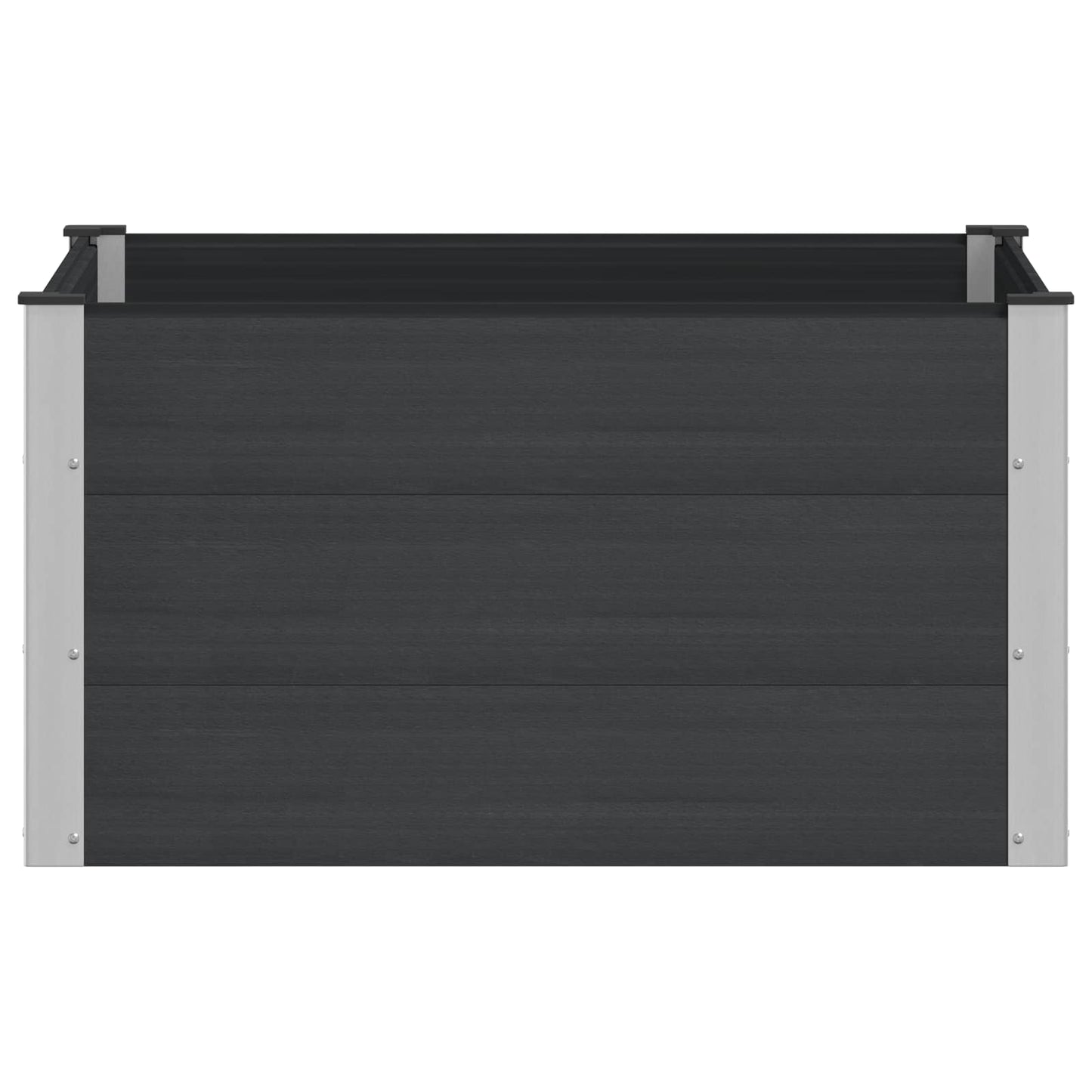 Høybed Svart 100 x 100 x 54 cm