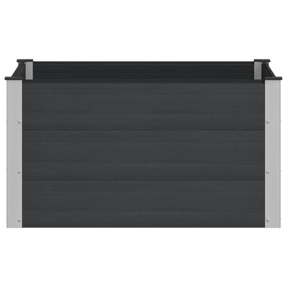 Høybed Svart 100 x 100 x 54 cm