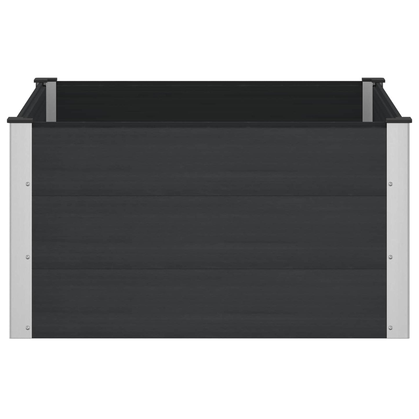 Høybed Svart 100 x 100 x 54 cm