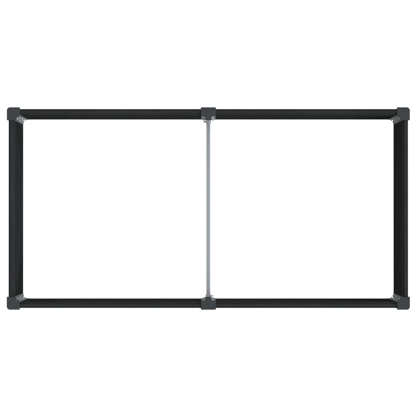 Høybed Svart 200 x 100 x 91 cm