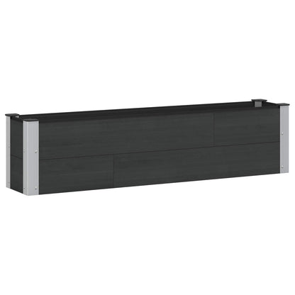 Høybed Svart 150 x 30 x 36 cm