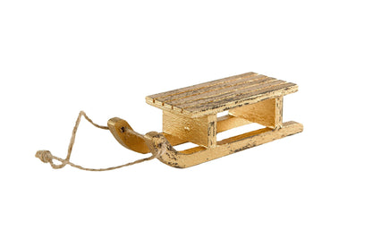 Innendørs Julepynt Trekjelke 12,5 cm