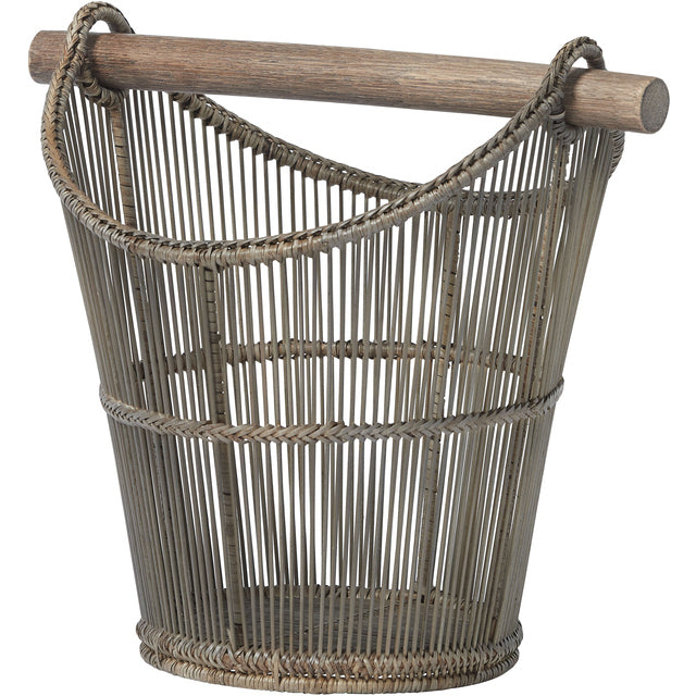 Dekorativ Kurv Norah Rattan 41,5x30x37 cm På lager desember 2026