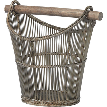 Dekorativ Kurv Norah Rattan 41,5x30x37 cm På lager desember 2026