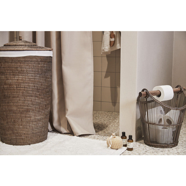 Dekorativ Kurv Norah Rattan 41,5x30x37 cm På lager desember 2026
