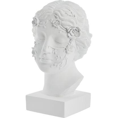 Dekorasjon Estelle 31 cm Hvit