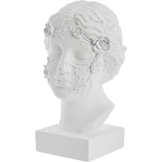 Dekorasjon Estelle 31 cm Hvit