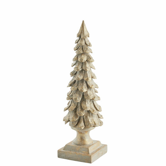 Innendørs julepynt juletre 30,5 cm antikk gull