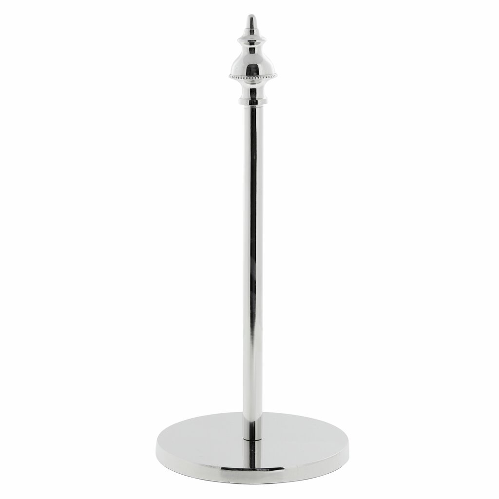Kjøkkenpapirholder Blanca 35 cm Blank sølv