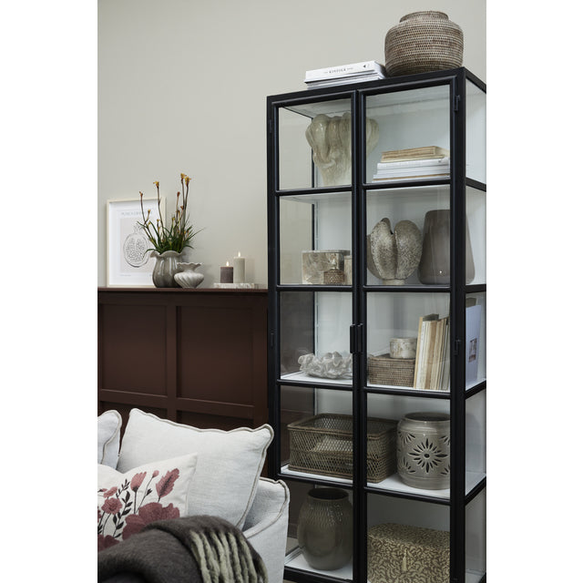 Dekorativ Kurv Blomsterpotte Norah Rattan 39x30 cm