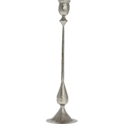Lysestake Jern 33,5 cm Sølv