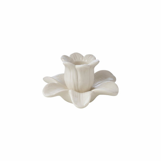 Flower lysestake 2-pakning 10,3 cm hvit