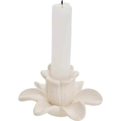 Flower lysestake 2-pakning 10,3 cm hvit