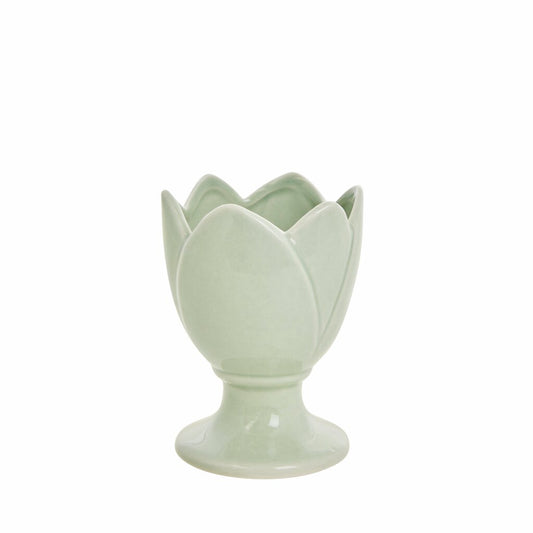 Dekorativ blomsterpotte for hyasinter, 2-pakning, 10,7 cm, grønn