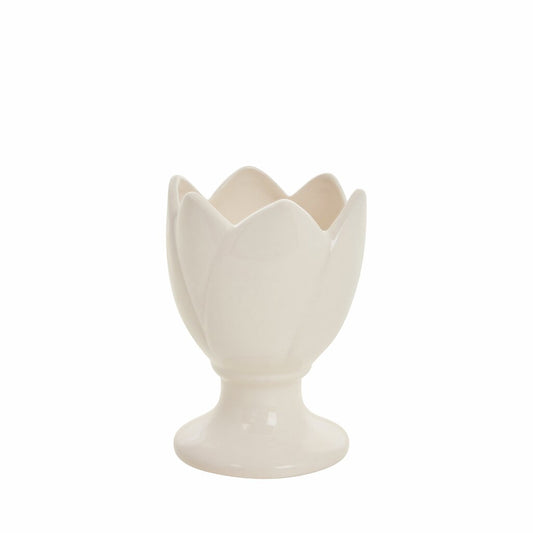 Dekorativ blomsterpotte for hyasinter, 2-pakning, 10,7 cm, hvit