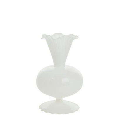 Dekorativ Vase Lea 17,5 cm Hvit