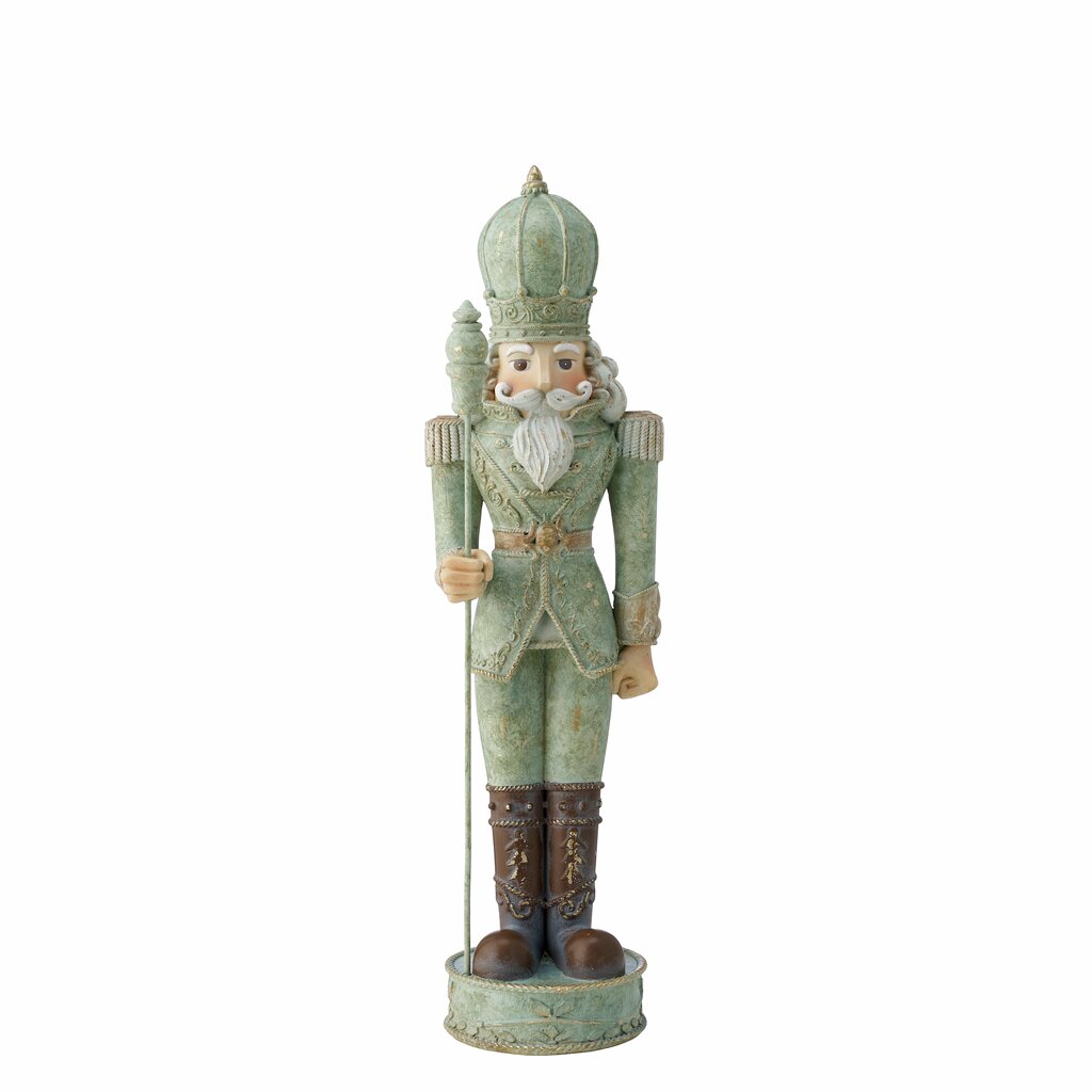 Juledekorasjon Nøtteknekker 39,5 cm Grønn