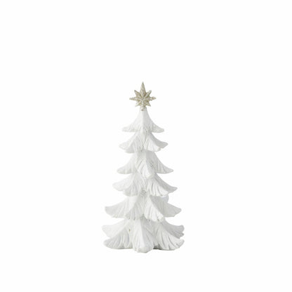Innendørs julepynt juletre 17,7 cm Hvit