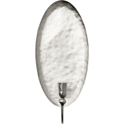 Vegglysestake Lysestake Vegg Inine Jern 40 cm Sølv