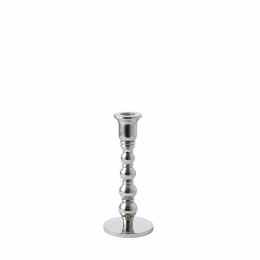 Lysestake Freja 19 cm Blank sølv