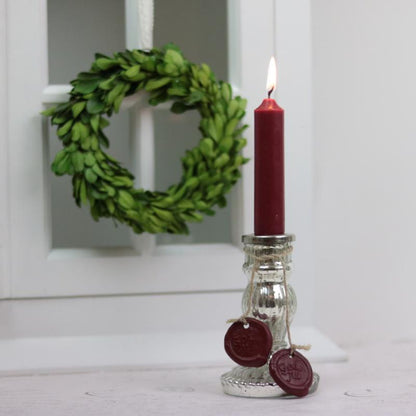 Innendørs julepynt God Jul Seal - rød 2-pack SALG