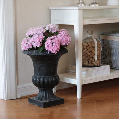 Blomsterpotte Blomsterkrukke Pokal Svart - 45cm