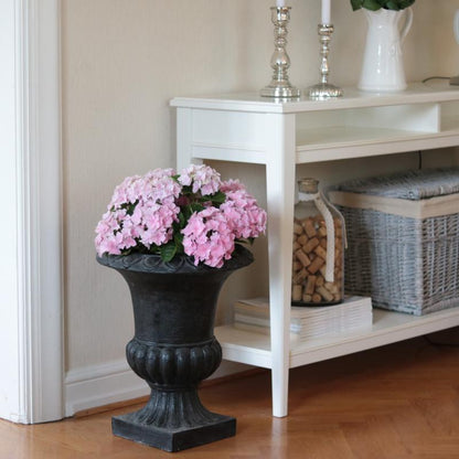 Blomsterpotte Blomsterkrukke Pokal Svart - 45cm