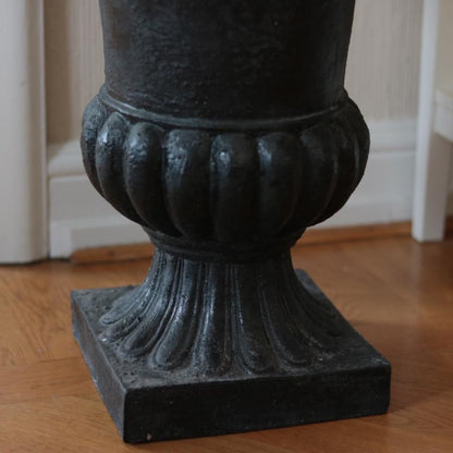 Blomsterpotte Blomsterkrukke Pokal Svart - 45cm