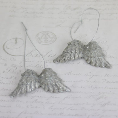 Pynt Englevinger med snøre 2-pack