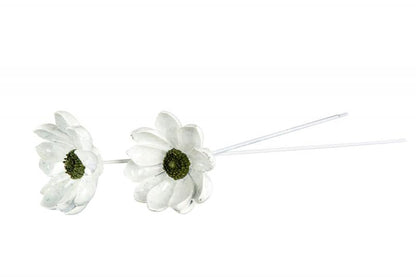 Pynt Blomst Fleur Stick Grønn 15cm 2-pack