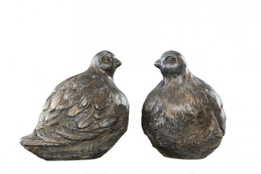 Dekorasjon Fugledekorasjon Due Grå Poly 16cm 1stk