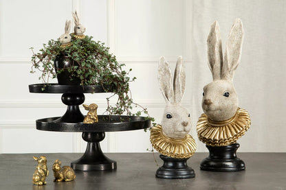 Påskepynt Kaninhode Poly 20x18x50cm