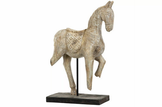 Dekorasjon Dyr Hest Kina Vintage 29x12,5x47cm