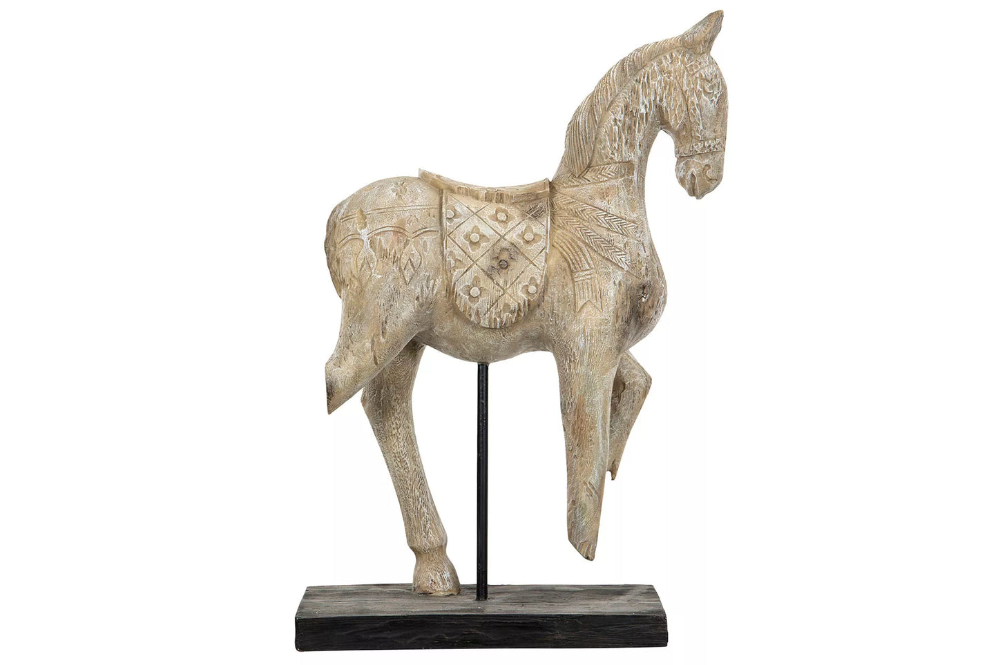 Dekorasjon Dyr Hest Kina Vintage 29x12,5x47cm