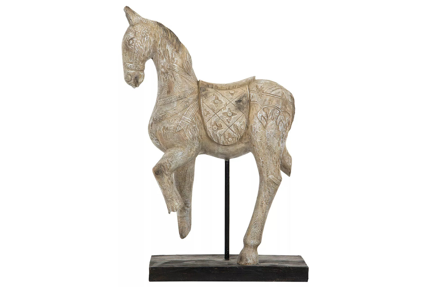 Dekorasjon Dyr Hest Kina Vintage 29x12,5x47cm
