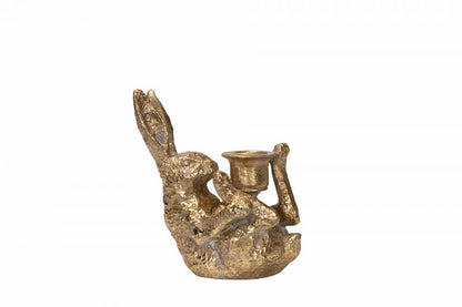 Påskepynt Lysestake Hare Poly